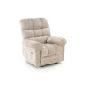 Fotel rozkładany elektrycznie AMORA COMFORT BEIGE beżowy