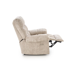 Fotel rozkładany elektrycznie AMORA COMFORT BEIGE beżowy