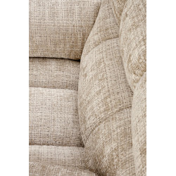 Fotel rozkładany elektrycznie AMORA COMFORT BEIGE beżowy