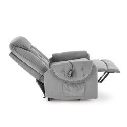 Fotel rozkładany elektrycznie HORTENIX COMFORT GREY popielaty #14