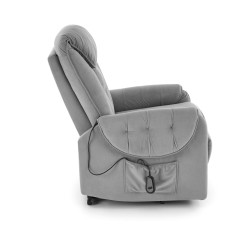 Fotel rozkładany elektrycznie HORTENIX COMFORT GREY popielaty #14