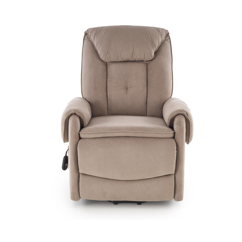 Fotel rozkładany elektrycznie HORTENIX COMFORT BEIGE beżowy