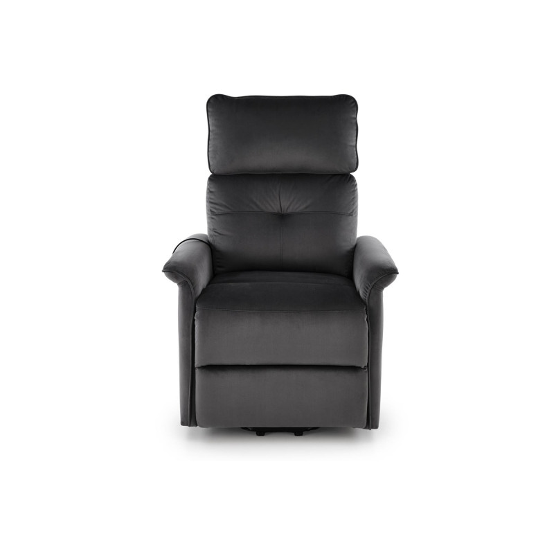 Fotel rozkładany elektrycznie SEMIX COMFORT BLACK czarny
