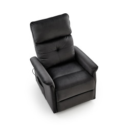 Fotel rozkładany elektrycznie SEMIX COMFORT BLACK czarny