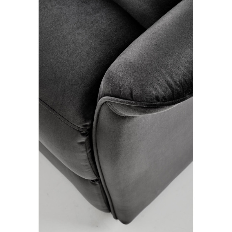 Fotel rozkładany elektrycznie SEMIX COMFORT BLACK czarny