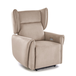 Fotel rozkładany elektrycznie GELAR COMFORT BEIGE beżowy