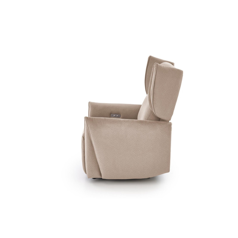 Fotel rozkładany elektrycznie GELAR COMFORT BEIGE beżowy