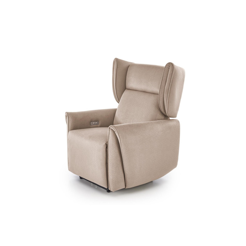 Fotel rozkładany elektrycznie GELAR COMFORT BEIGE beżowy
