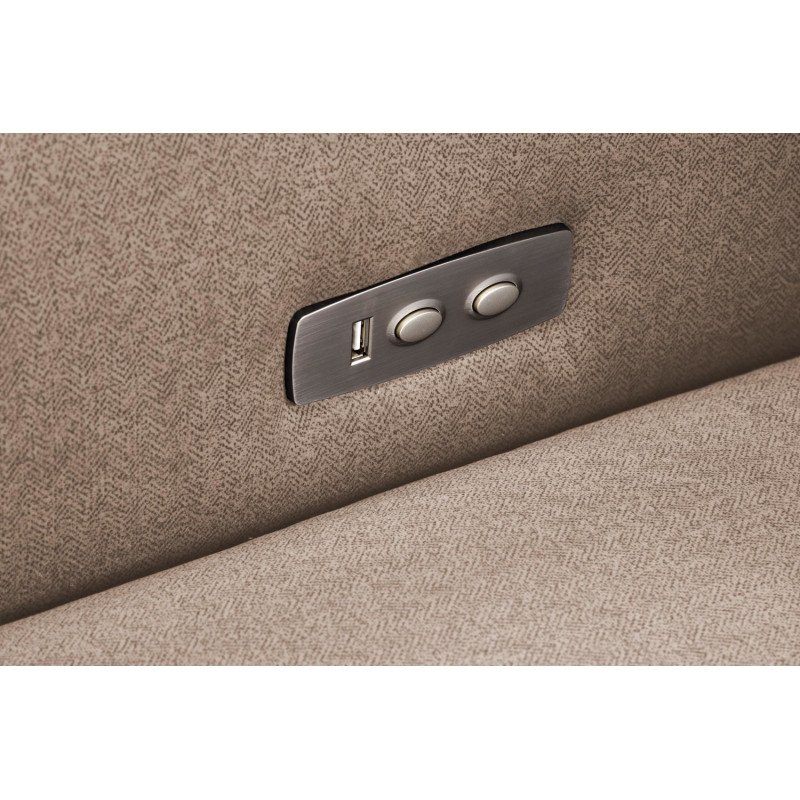 Fotel rozkładany elektrycznie GELAR COMFORT BEIGE beżowy