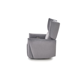 Fotel rozkładany elektrycznie GELAR COMFORT GREY popielaty