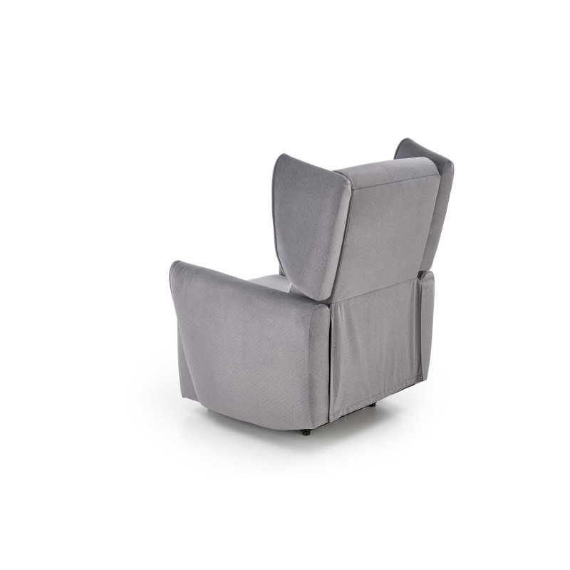 Fotel rozkładany elektrycznie GELAR COMFORT GREY popielaty