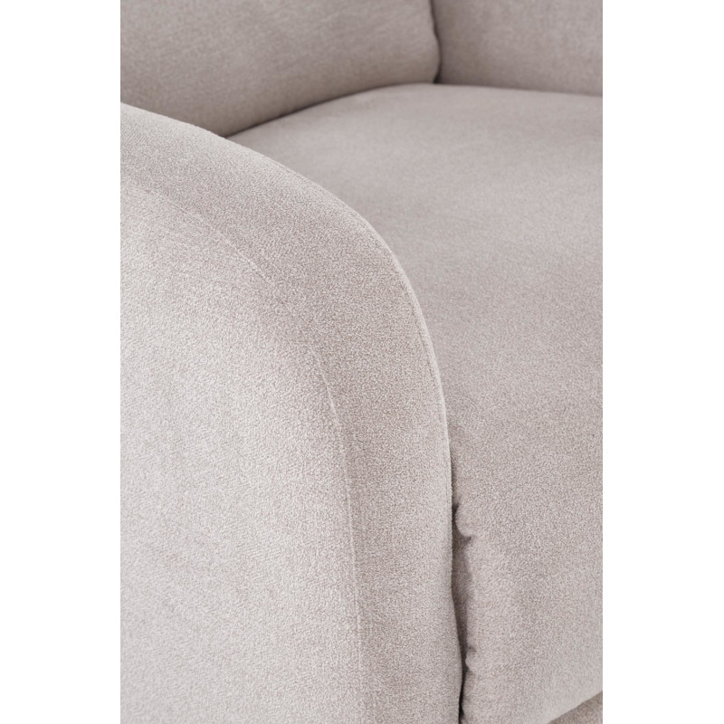 Fotel rozkładany elektrycznie CARINEX COMFORT LIGHT BEIGE jasny beżowy