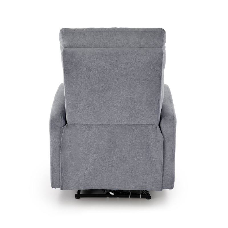 Fotel rozkładany elektrycznie CARINEX COMFORT GREY popielaty
