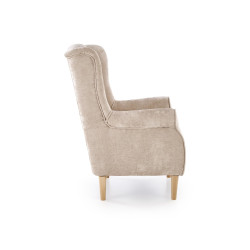 Fotel HERMEX CLASSIC BEIGE beżowy