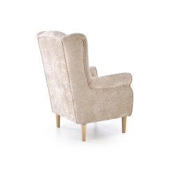 Fotel HERMEX CLASSIC BEIGE beżowy