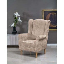 Fotel HERMEX CLASSIC BEIGE beżowy