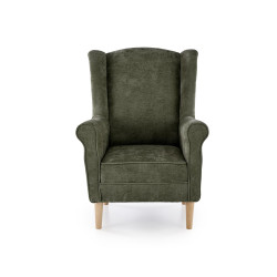 Fotel HERMEX CLASSIC OLIVE oliwkowy