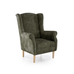 Fotel HERMEX CLASSIC OLIVE oliwkowy