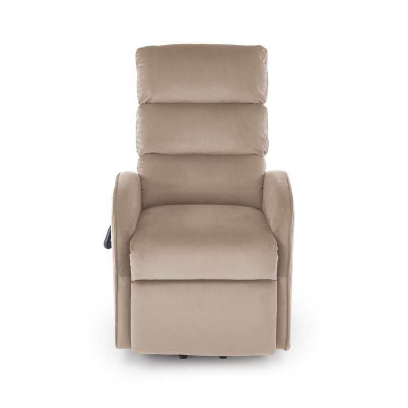 Fotel rozkładany elektrycznie MARONIX COMFORT BEIGE beżowy