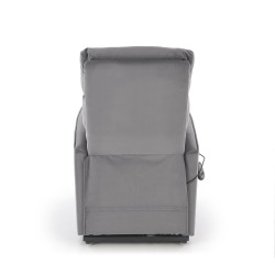 Fotel rozkładany elektrycznie MARONIX COMFORT GREY popielaty