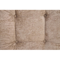 Fotel wypoczynkowy PESTOX MODERN BEIGE beżowy (z podnóżkiem)