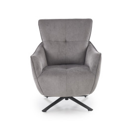 Fotel wypoczynkowy SCAMPIX MODERN GREY popielaty