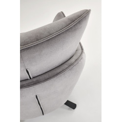 Fotel wypoczynkowy SCAMPIX MODERN GREY popielaty