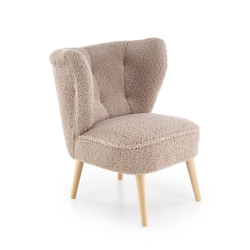 Fotel wypoczynkowy MOCCIN BOHO CAPPUCCINO