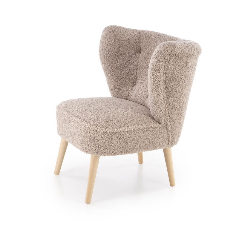 Fotel wypoczynkowy MOCCIN BOHO CAPPUCCINO