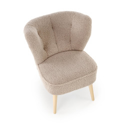Fotel wypoczynkowy MOCCIN BOHO CAPPUCCINO