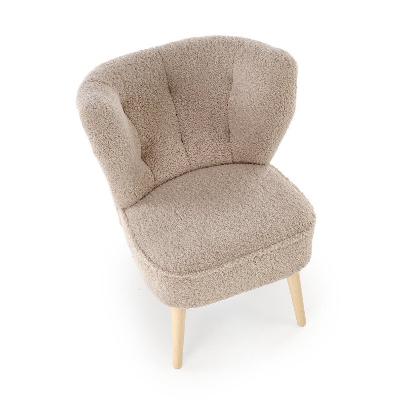 Fotel wypoczynkowy MOCCIN BOHO CAPPUCCINO