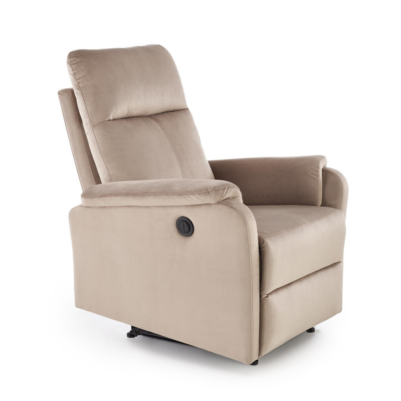 Fotel rozkładany elektrycznie CROCIX COMFORT BEIGE beżowy