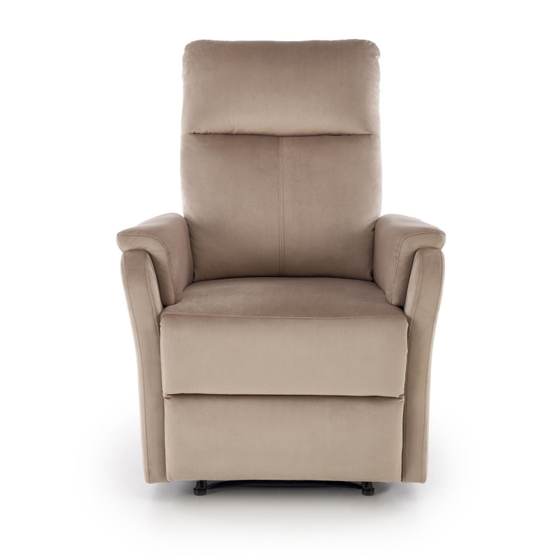 Fotel rozkładany elektrycznie CROCIX COMFORT BEIGE beżowy