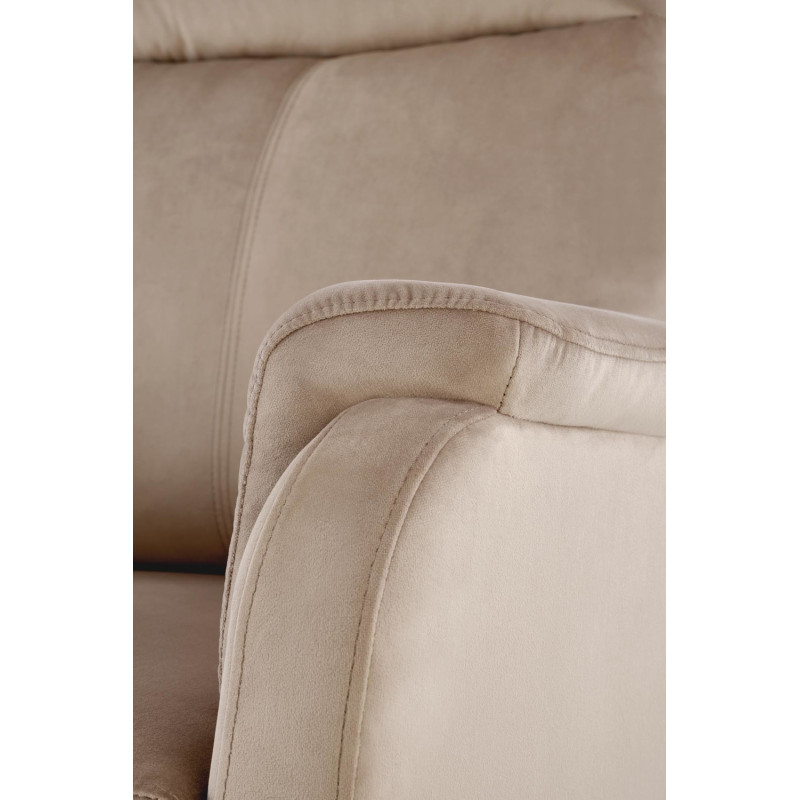 Fotel rozkładany elektrycznie CROCIX COMFORT BEIGE beżowy