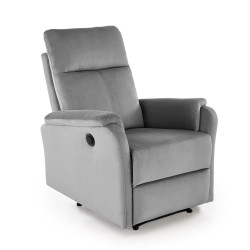 Fotel rozkładany elektrycznie CROCIX COMFORT GREY popielaty