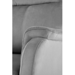 Fotel rozkładany elektrycznie CROCIX COMFORT GREY popielaty