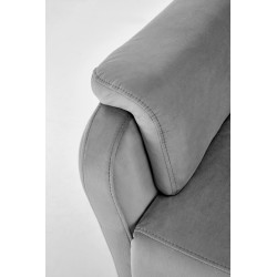 Fotel rozkładany elektrycznie CROCIX COMFORT GREY popielaty