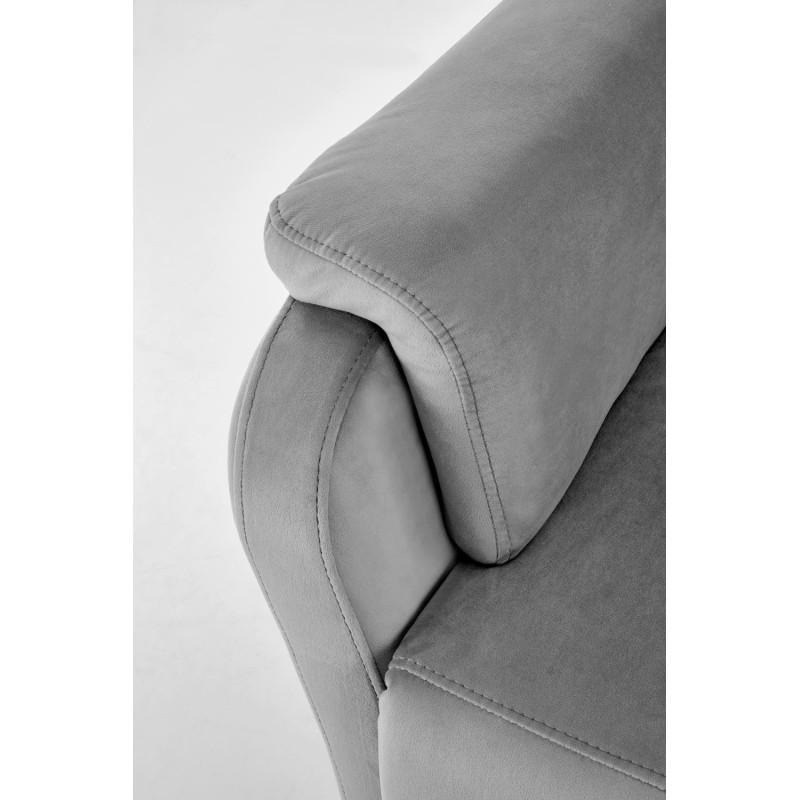 Fotel rozkładany elektrycznie CROCIX COMFORT GREY popielaty