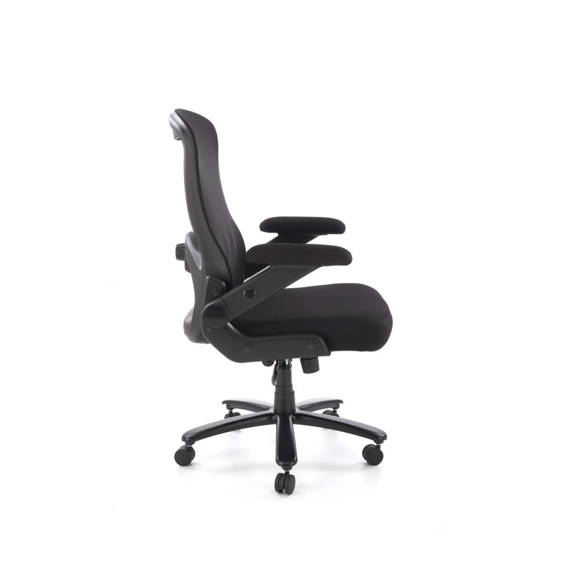 Fotel obrotowy gabinetowy CYBORX OFFICE BLACK czarny