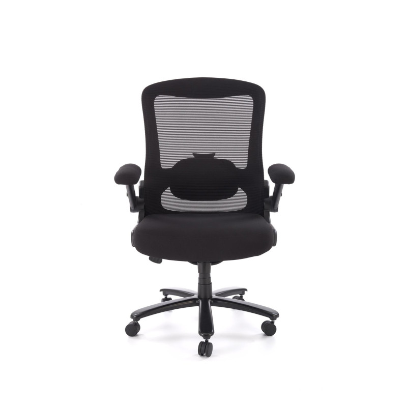 Fotel obrotowy gabinetowy CYBORX OFFICE BLACK czarny