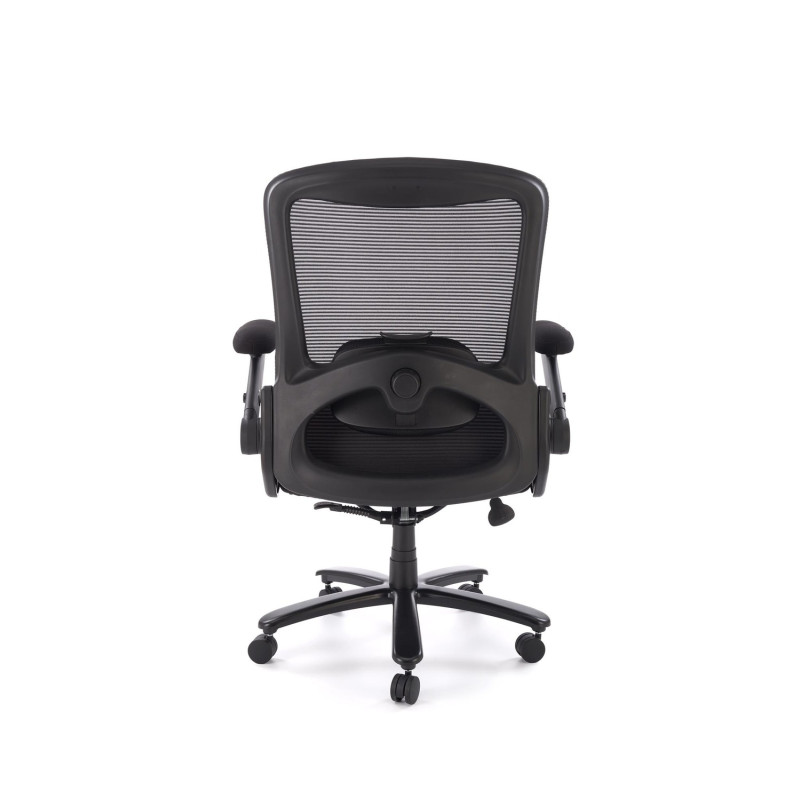 Fotel obrotowy gabinetowy CYBORX OFFICE BLACK czarny