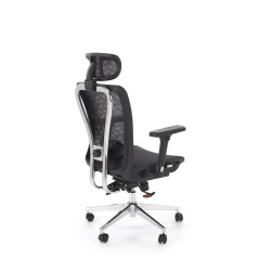 Fotel obrotowy gabinetowy VIXOR OFFICE BLACK czarny