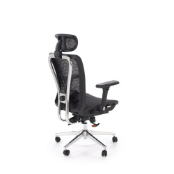 Fotel obrotowy gabinetowy VIXOR OFFICE BLACK czarny