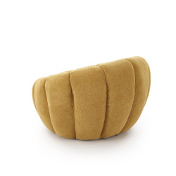 Fotel wypoczynkowy GASPEX MODERN MUSTARD musztardowy