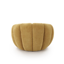 Fotel wypoczynkowy GASPEX MODERN MUSTARD musztardowy