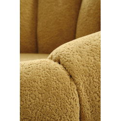 Fotel wypoczynkowy GASPEX MODERN MUSTARD musztardowy