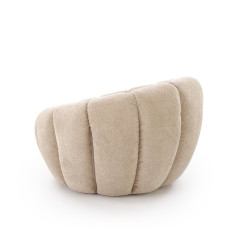 Fotel wypoczynkowy GASPEX MODERN BEIGE beżowy