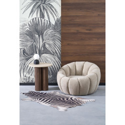 Fotel wypoczynkowy GASPEX MODERN BEIGE beżowy