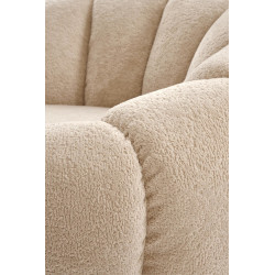 Fotel wypoczynkowy GASPEX MODERN BEIGE beżowy