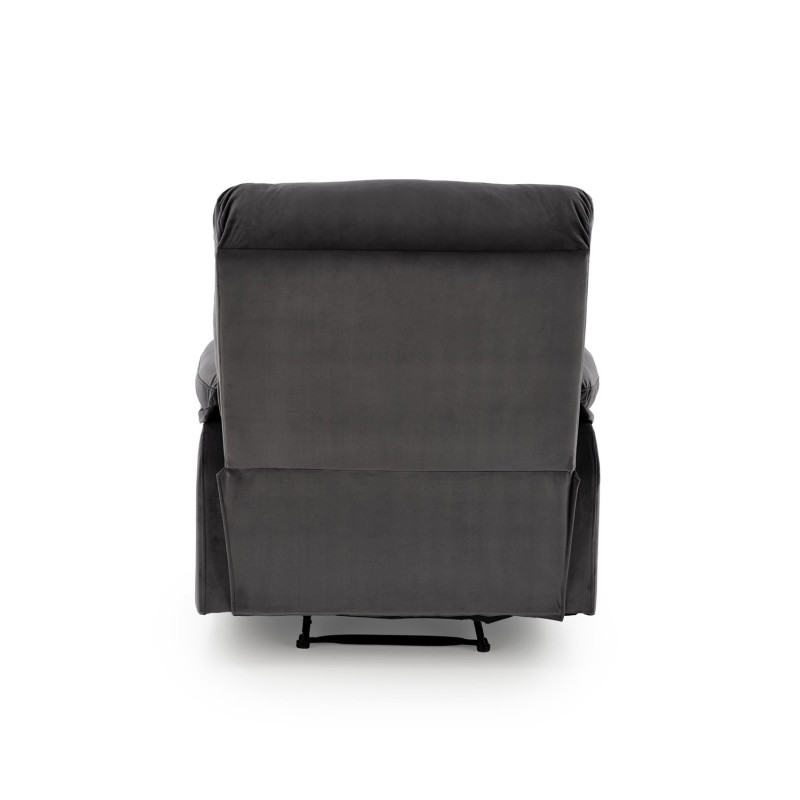 Fotel wypoczynkowy rozkładany DRAGOR COMFORT BLACK czarny